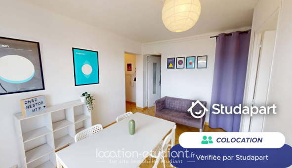 Colocation tudiante Duplex à Montpellier (34080)