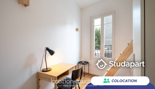 Colocation tudiante Studio à Montreuil (93100)