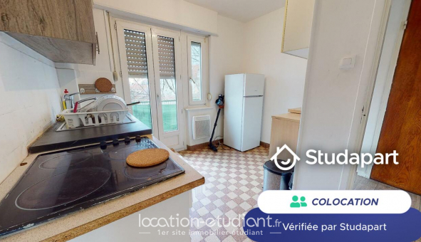 Colocation tudiante Studio à Mulhouse (68100)