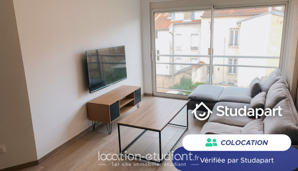 Colocation tudiante Studio à Nancy (54100)