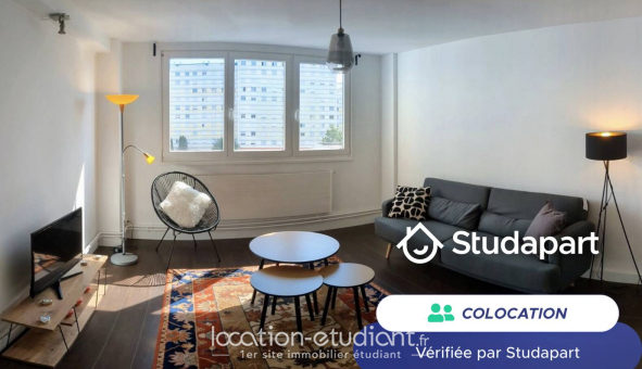 Colocation tudiante Studio à Nancy (54100)