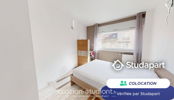 Colocation tudiante Studio à Nancy (54100)