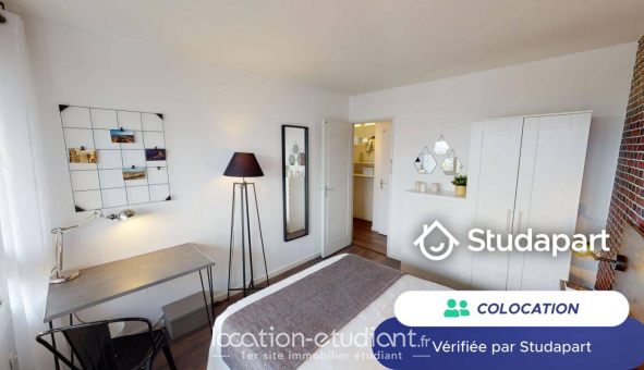 Colocation tudiante Studio à Nanterre (92000)