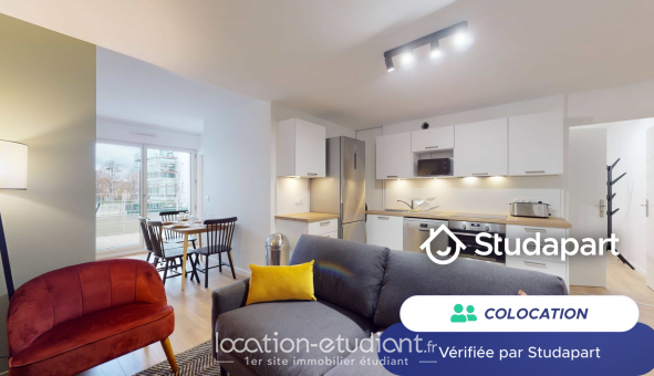 Colocation tudiante Studio à Nanterre (92000)