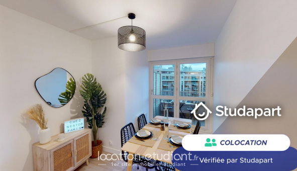 Colocation tudiante Studio à Nanterre (92000)