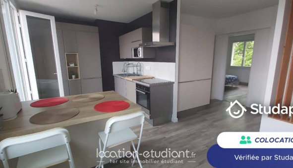 Colocation tudiante Studio à Nantes (44200)