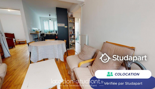 Colocation tudiante Studio à Nantes (44200)