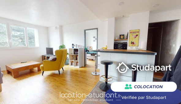 Colocation tudiante Studio à Nantes (44200)