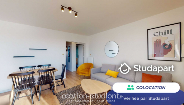 Colocation tudiante Duplex à Nantes (44200)