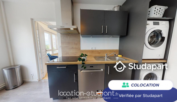 Colocation tudiante Studio à Oullins (69600)