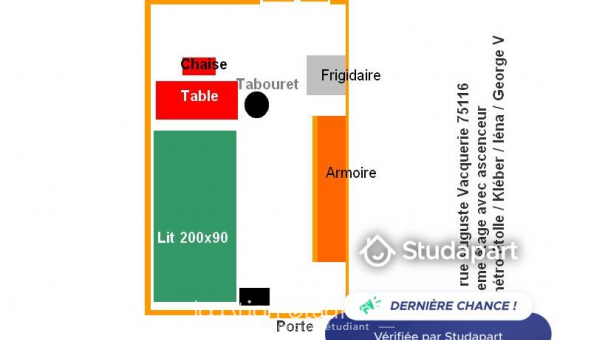 Colocation tudiante Studio à Parcieux (01600)