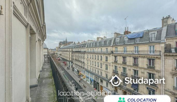 Colocation tudiante Studio à Paris 01er arrondissement (75001)