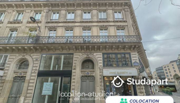 Colocation tudiante Studio à Paris 01er arrondissement (75001)