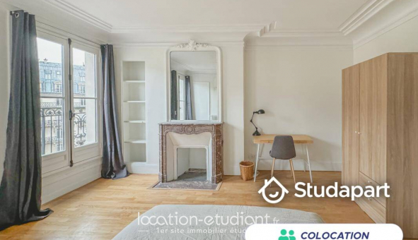 Colocation tudiante Studio à Paris 01er arrondissement (75001)