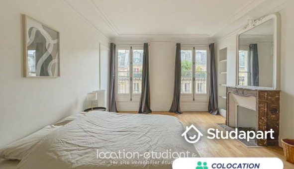 Colocation tudiante Studio à Paris 01er arrondissement (75001)