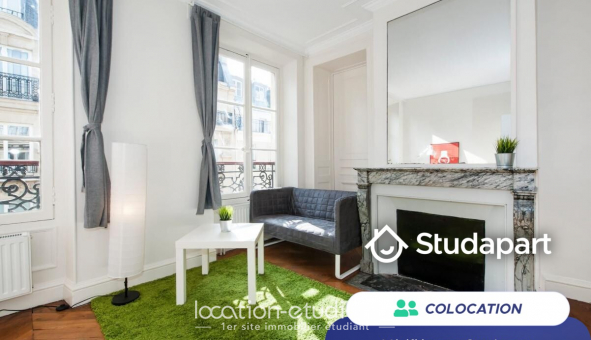 Colocation tudiante Studio à Paris 01er arrondissement (75001)