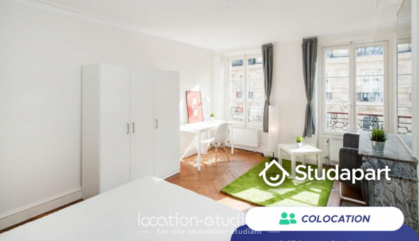 Colocation tudiante Studio à Paris 01er arrondissement (75001)