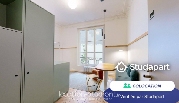 Colocation tudiante Studio à Paris 09me arrondissement (75009)