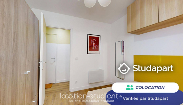 Colocation tudiante Studio à Paris 10me arrondissement (75010)