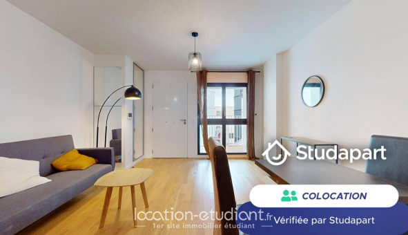 Colocation tudiante Studio à Paris 13me arrondissement (75013)