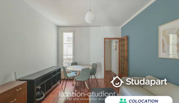 Colocation tudiante Studio à Paris 15me arrondissement (75015)