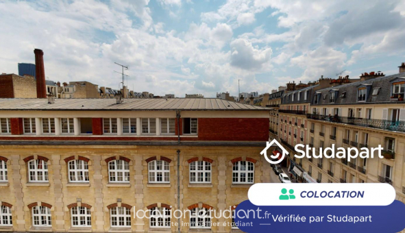 Colocation tudiante Studio à Paris 15me arrondissement (75015)