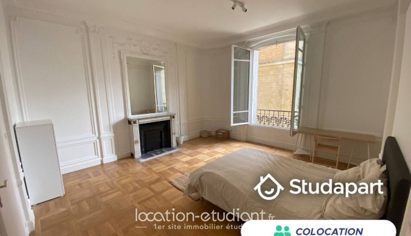 Colocation tudiante Studio à Paris 16me arrondissement (75016)