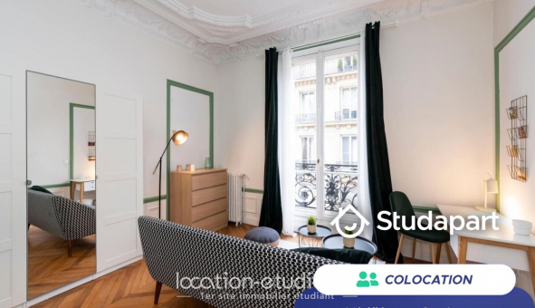 Colocation tudiante Studio à Paris 16me arrondissement (75016)