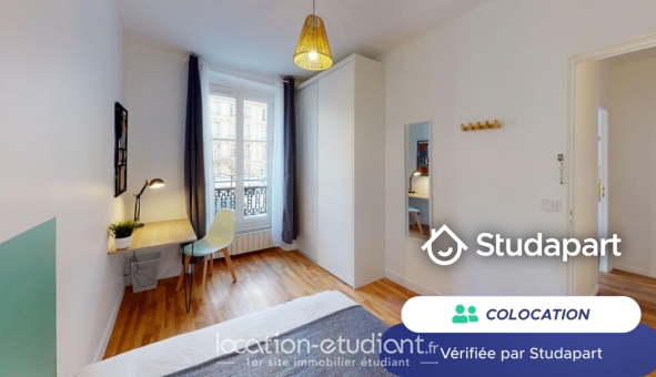 Colocation tudiante Studio à Paris 17me arrondissement (75017)