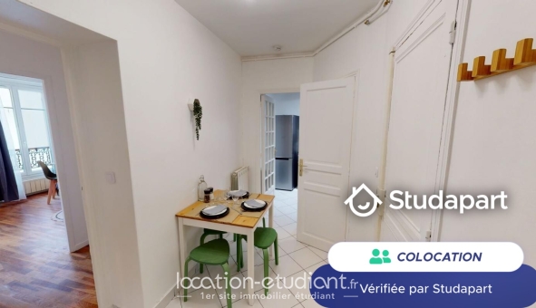 Colocation tudiante Studio à Paris 17me arrondissement (75017)