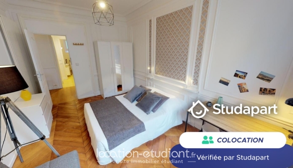 Colocation tudiante Studio à Paris 17me arrondissement (75017)