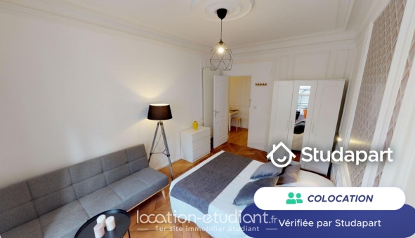 Colocation tudiante Studio à Paris 17me arrondissement (75017)