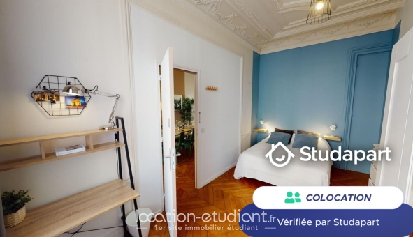 Colocation tudiante Studio à Paris 17me arrondissement (75017)