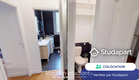 Colocation tudiante Studio à Paris 17me arrondissement (75017)