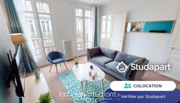 Colocation tudiante Studio à Paris 17me arrondissement (75017)