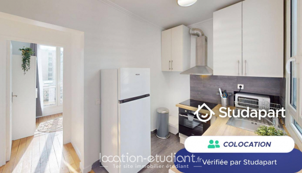 Colocation tudiante Duplex à Paris 18me arrondissement (75018)