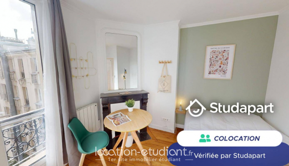 Colocation tudiante Duplex à Paris 18me arrondissement (75018)