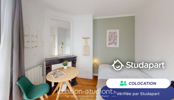 Colocation tudiante Duplex à Paris 18me arrondissement (75018)