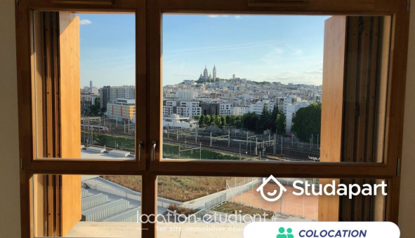 Colocation tudiante Studio à Paris 18me arrondissement (75018)