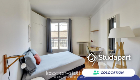 Colocation tudiante Studio à Paris 18me arrondissement (75018)