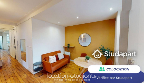 Colocation tudiante Studio à Paris 18me arrondissement (75018)