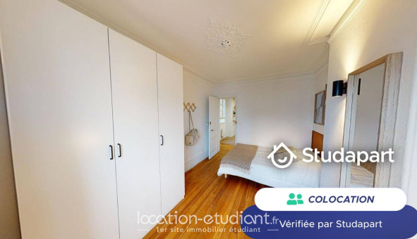 Colocation tudiante Studio à Paris 18me arrondissement (75018)