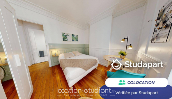 Colocation tudiante Duplex à Paris 18me arrondissement (75018)