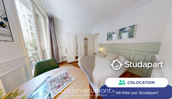 Colocation tudiante Duplex à Paris 18me arrondissement (75018)