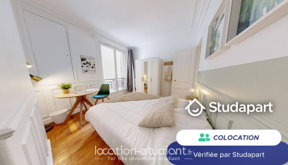 Colocation tudiante Duplex à Paris 18me arrondissement (75018)