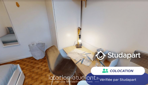 Colocation tudiante Studio à Paris 19me arrondissement (75019)