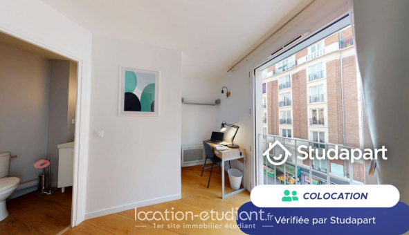 Colocation tudiante Colocation à Paris 19me arrondissement (75019)