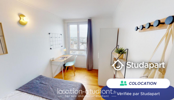 Colocation tudiante Colocation à Paris 19me arrondissement (75019)