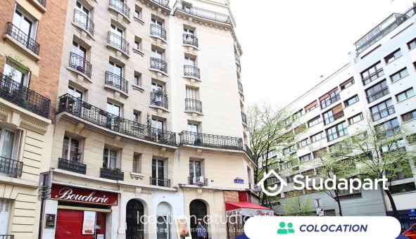 Colocation tudiante T3 à Paris 20me arrondissement (75020)