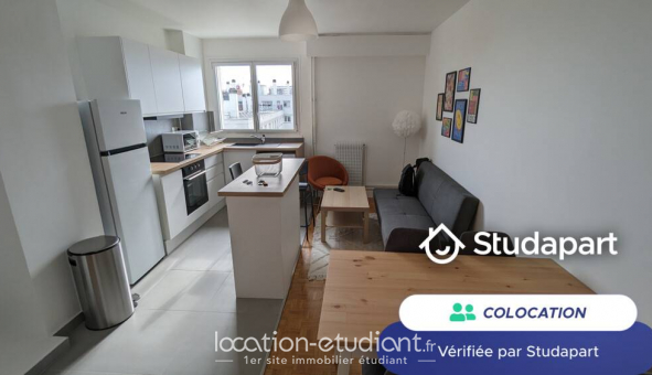 Colocation tudiante Studio à Paris 20me arrondissement (75020)